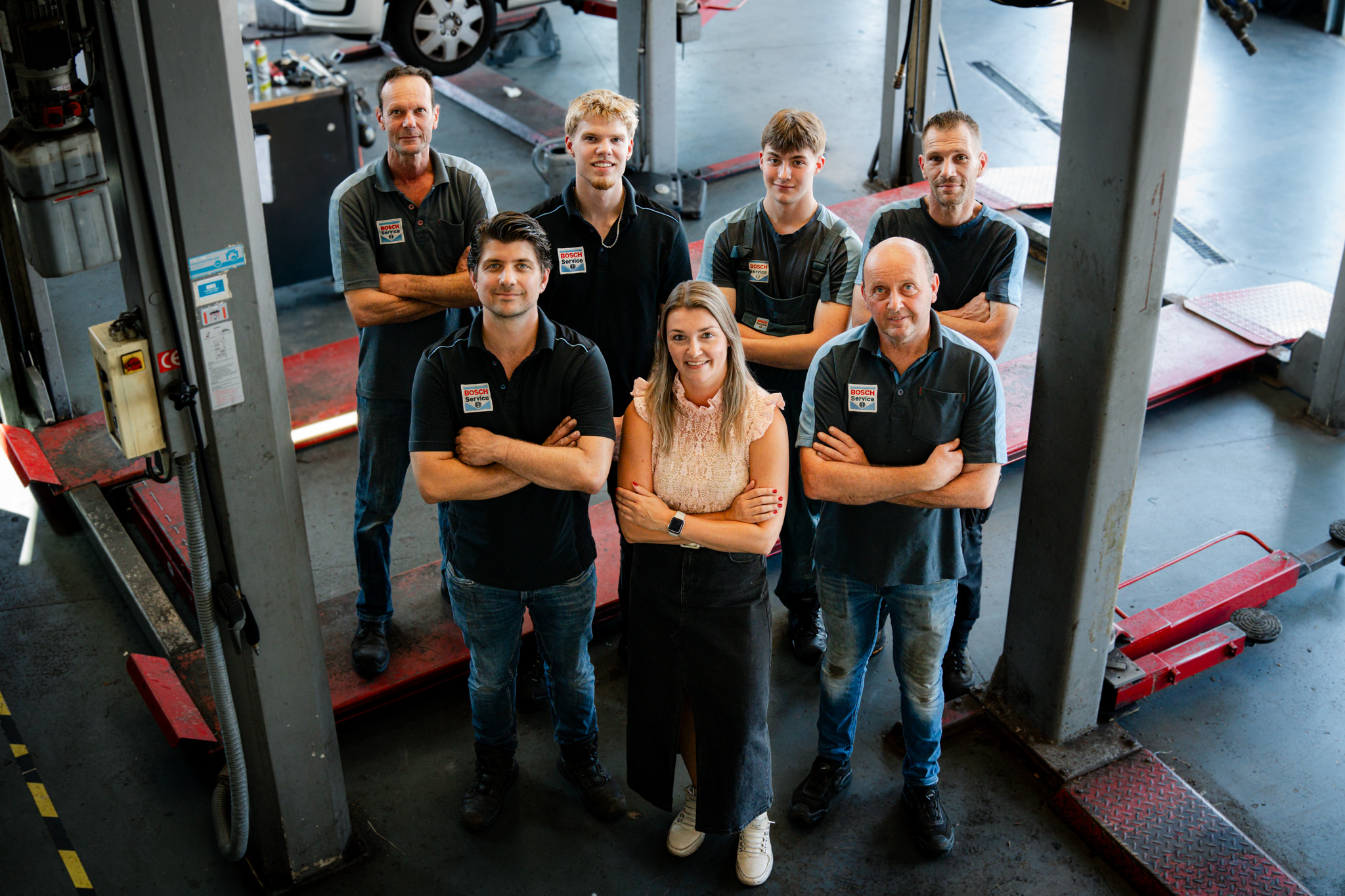 Het team van Garage Vermeer & Kersten